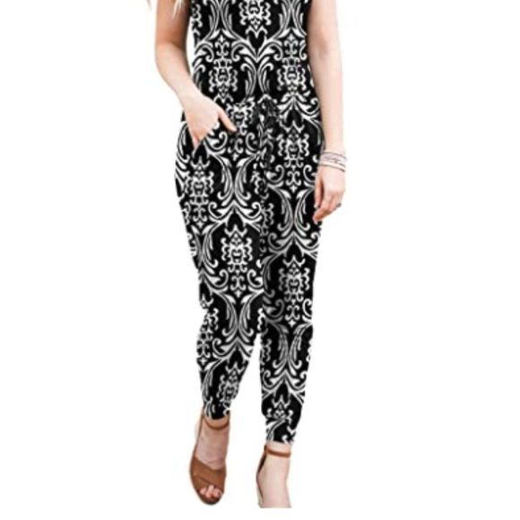 Womens Casual Jumpsuits  with Pockets - Picture 3 of 13